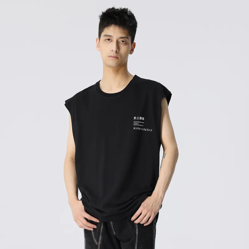 XINYINSU X SHISHANGZUIQIANG Tank Tops Unisex-8