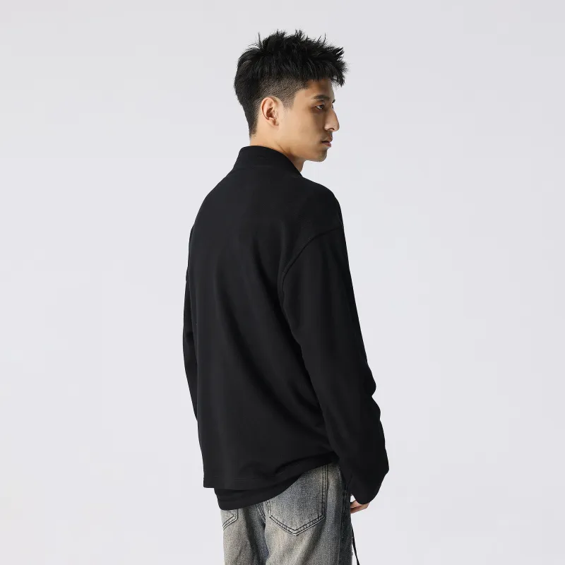 XINYINSU Jackets Coats Unisex Black-5