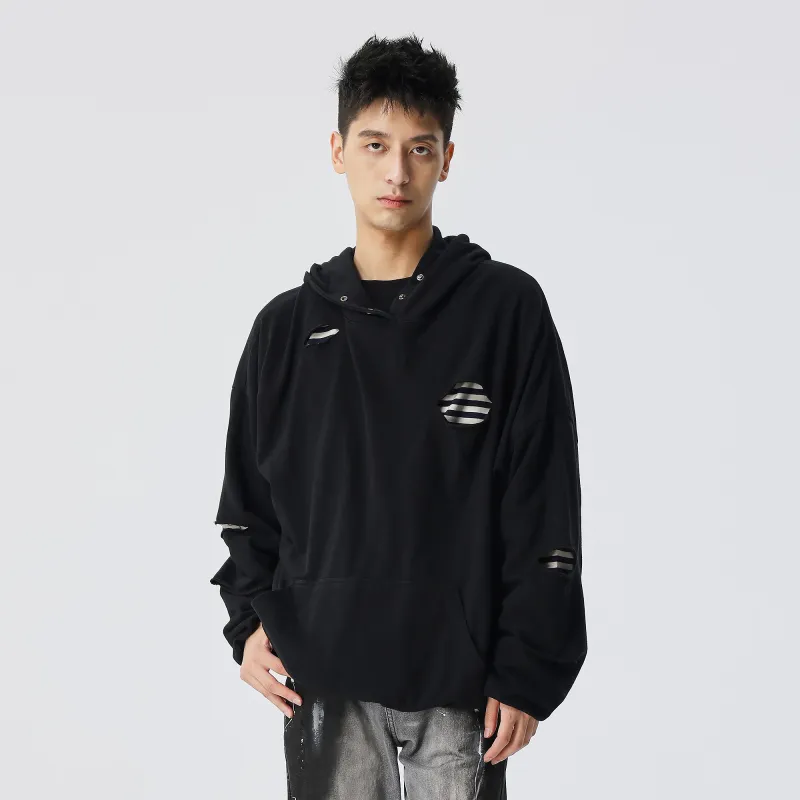 XINYINSU Sweatshirt Unisex Black-2
