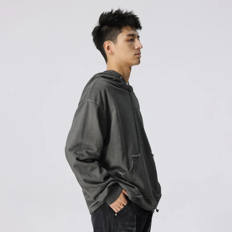 XINYINSU Sweatshirt Unisex Gray-4