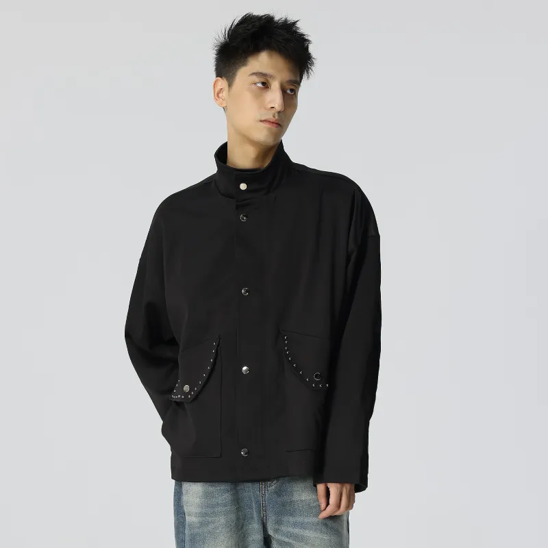 XINYINSU Jackets Unisex Black-5