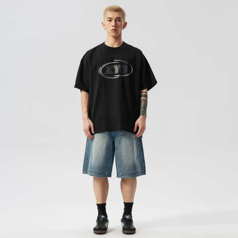 XINYINSU 24SS Denim Shorts Unisex Blue-6