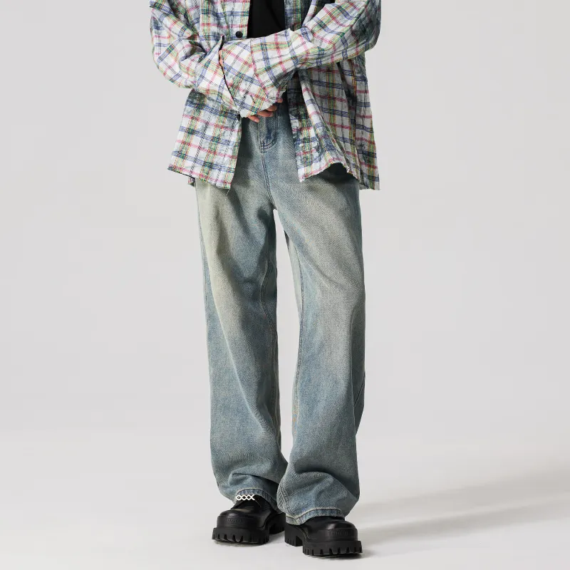 XINYINSU Jeans Unisex-6