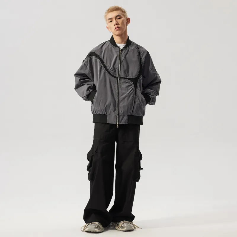 XINYINSU Jackets Coats Unisex Gray-5