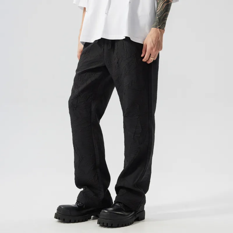 XINYINSU SS24 Casual Pants Unisex Black-3