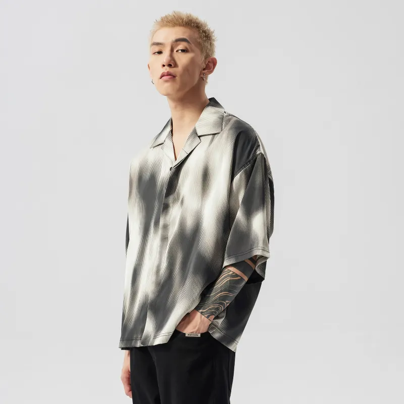 XINYINSU Shirt Unisex Couple's Black-3