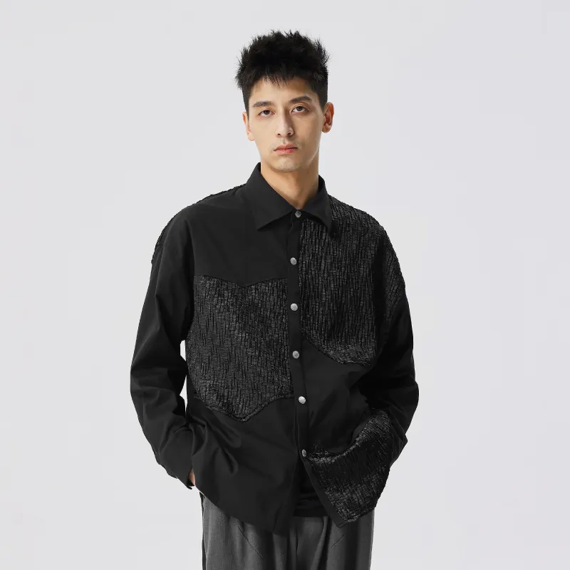 XINYINSU Shirts Unisex Black-3