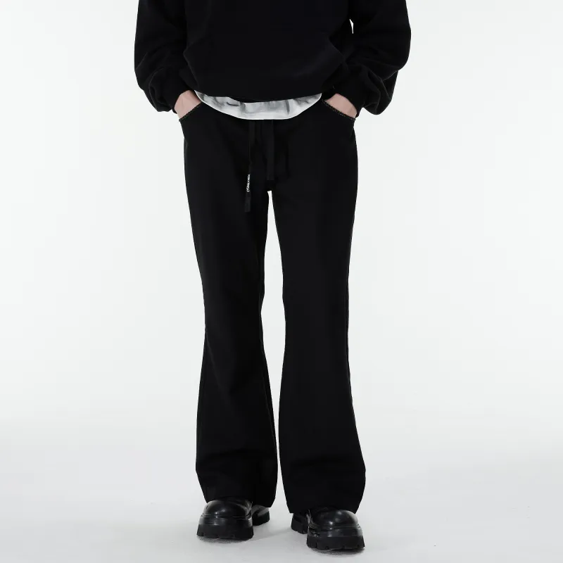 XINYINSU 24FW Casual Pants Unisex Black-2