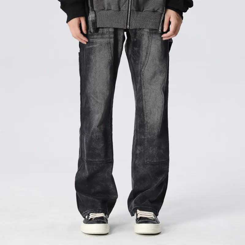 XINYINSU Jeans Unisex-9