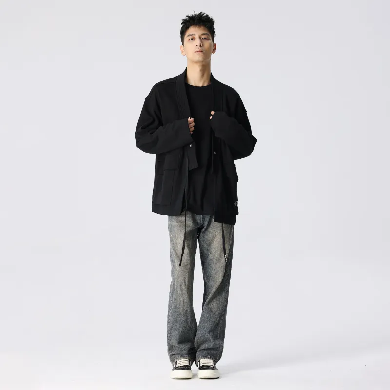 XINYINSU Jackets Coats Unisex Black-6