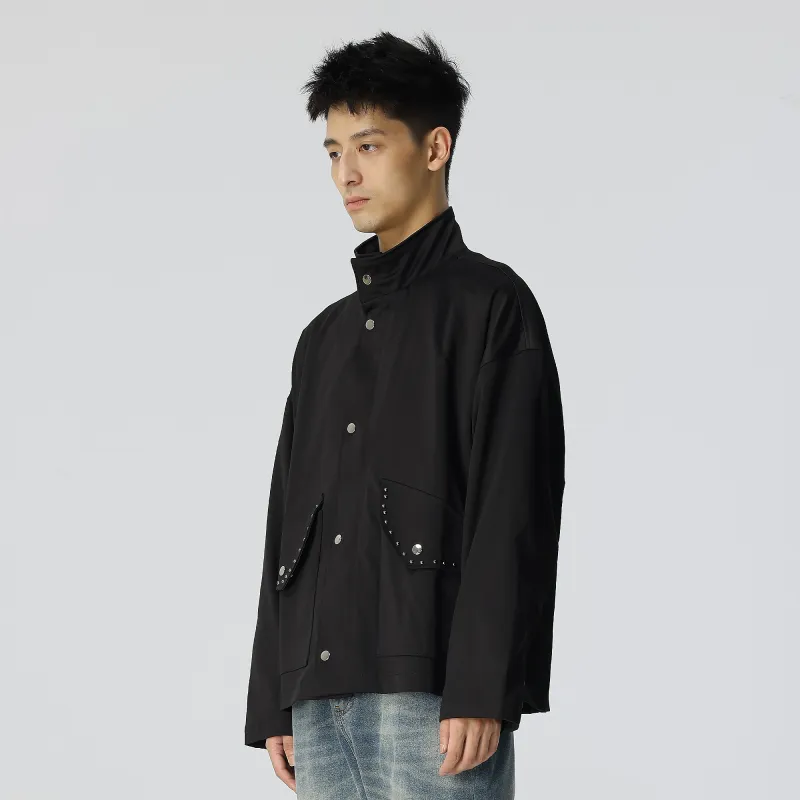 XINYINSU Jackets Unisex Black-8