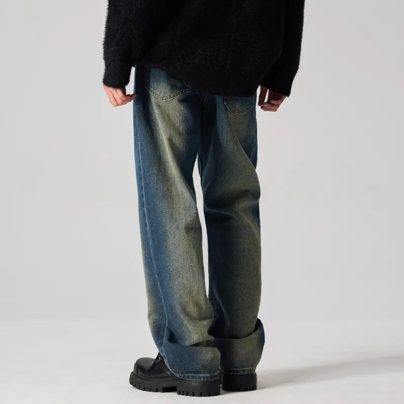 XINYINSU Jeans Unisex Dark Blue-4