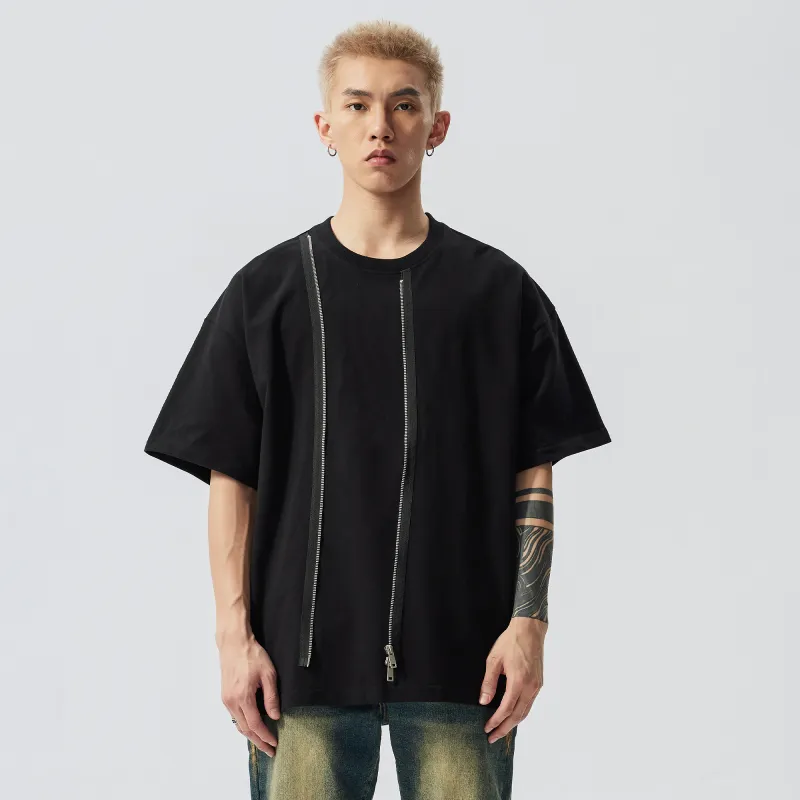 XINYINSU SS24 Summer T Shirt Unisex Couple's Black-9