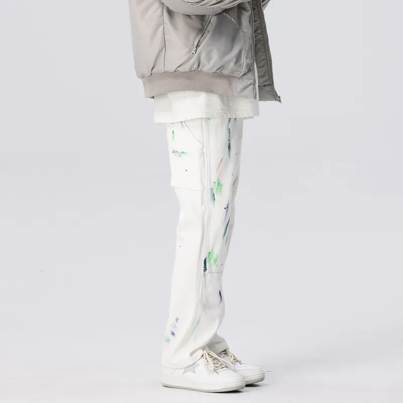 XINYINSU Jeans Unisex-4