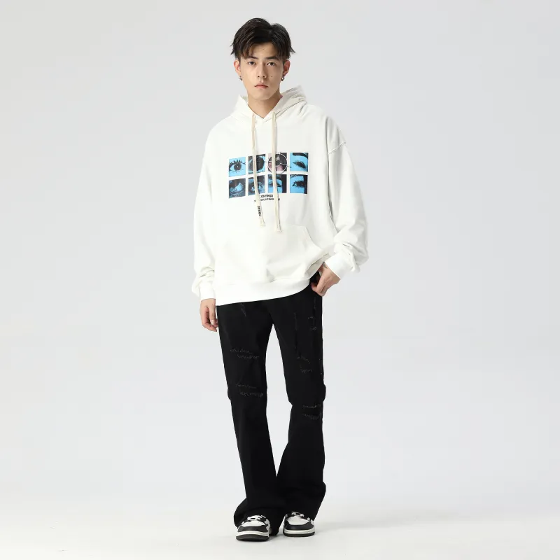 XINYINSU Sweatshirt Unisex Blue-6