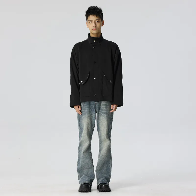 XINYINSU Jackets Unisex Black-7