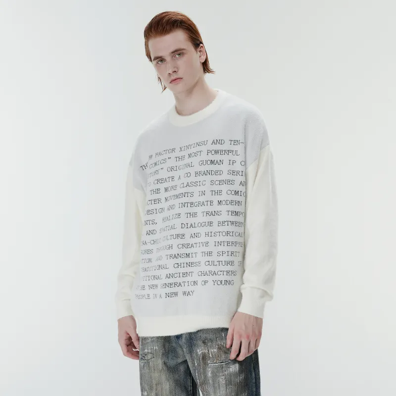 XINYINSU 24FW Sweater Unisex Black-8