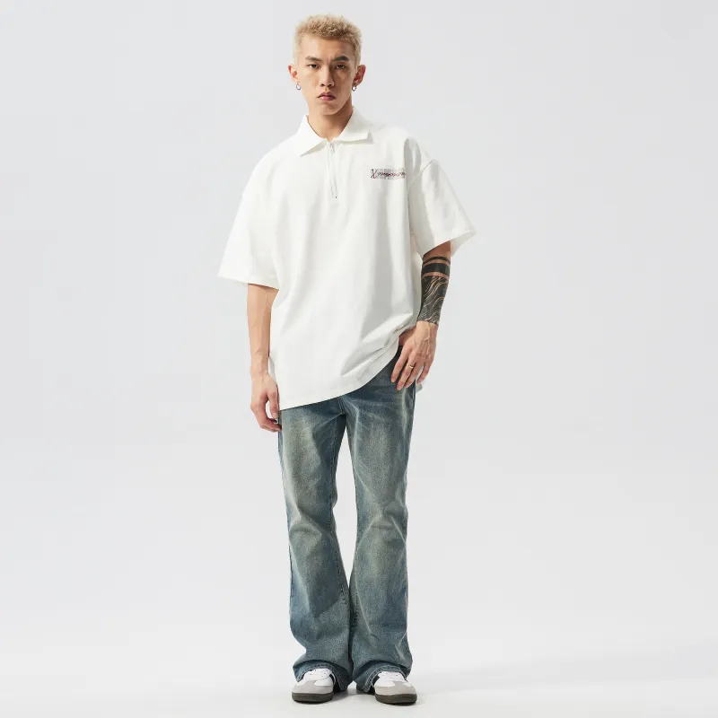 XINYINSU 24SS Polo Shirt Unisex White-4