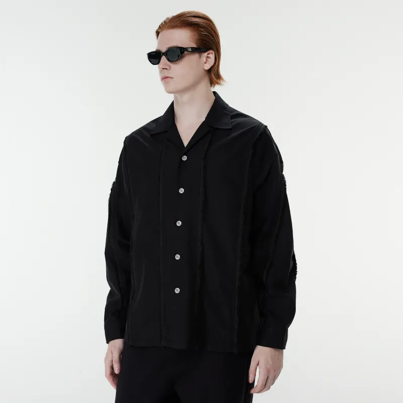 XINYINSU 24FW Shirt Unisex Black-4