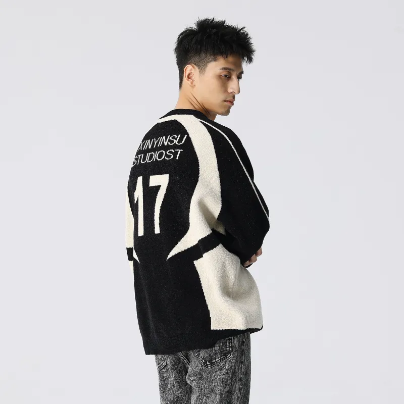 XINYINSU Sweaters Unisex Black-7
