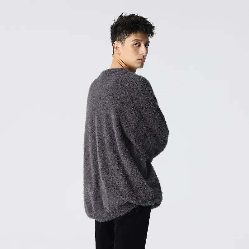 XINYINSU Sweaters Unisex Gray-5