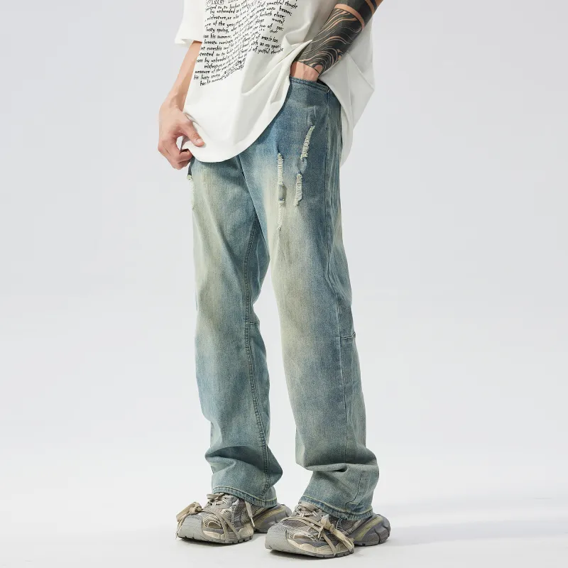 XINYINSU Jeans Unisex-2
