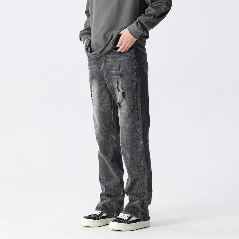 XINYINSU Jeans Unisex-10