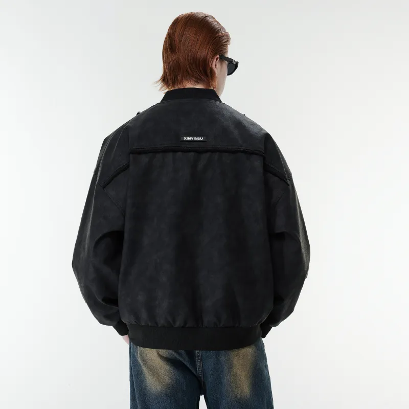 XINYINSU 24FW Jacket Unisex Black-2