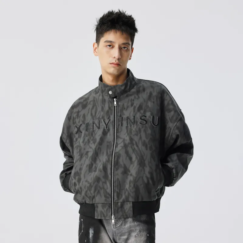 XINYINSU Jacket Unisex Dark Gray-2
