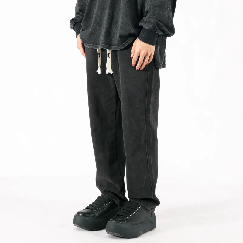 XINYINSU Jeans Unisex Black Gray Color-7