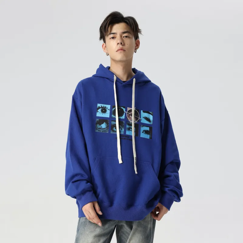 XINYINSU Sweatshirt Unisex Blue-16