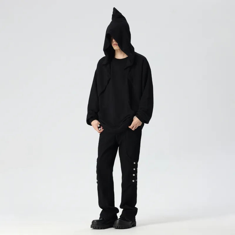 XINYINSU Sweatshirts Unisex Black-5