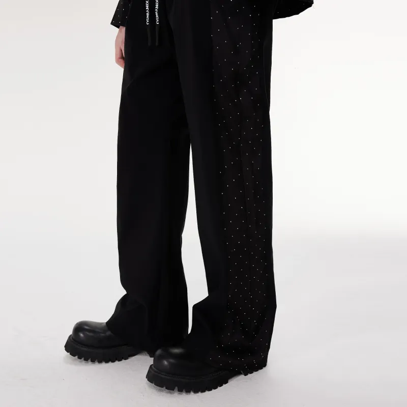 XINYINSU 24FW Casual Pants Unisex Black-5