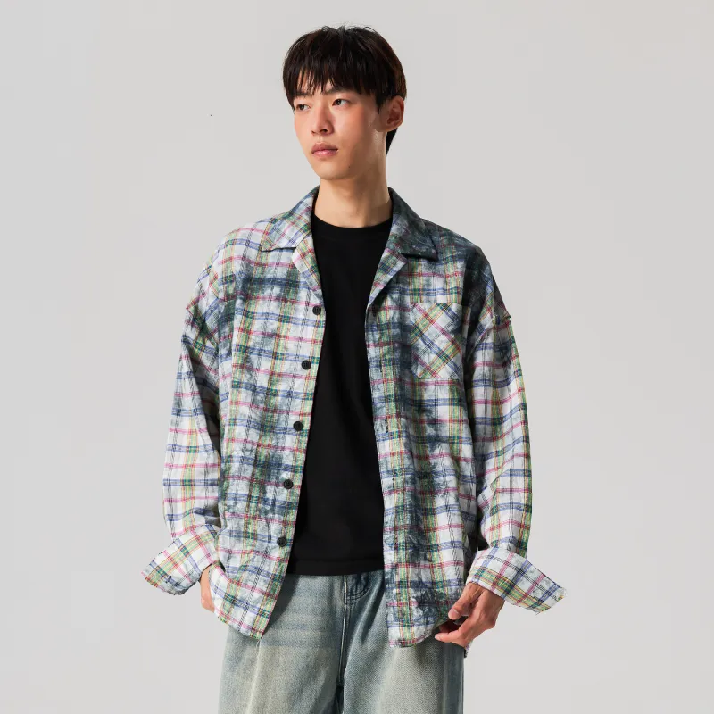 XINYINSU 24FW Long Sleeved Shirts Unisex White-2