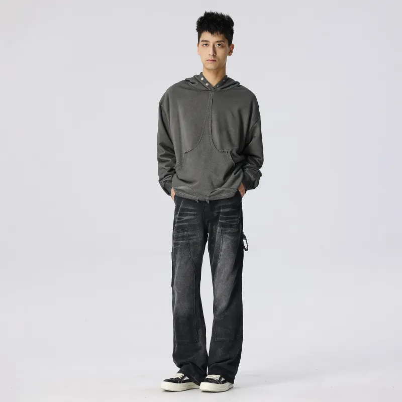 XINYINSU Sweatshirt Unisex Gray-6