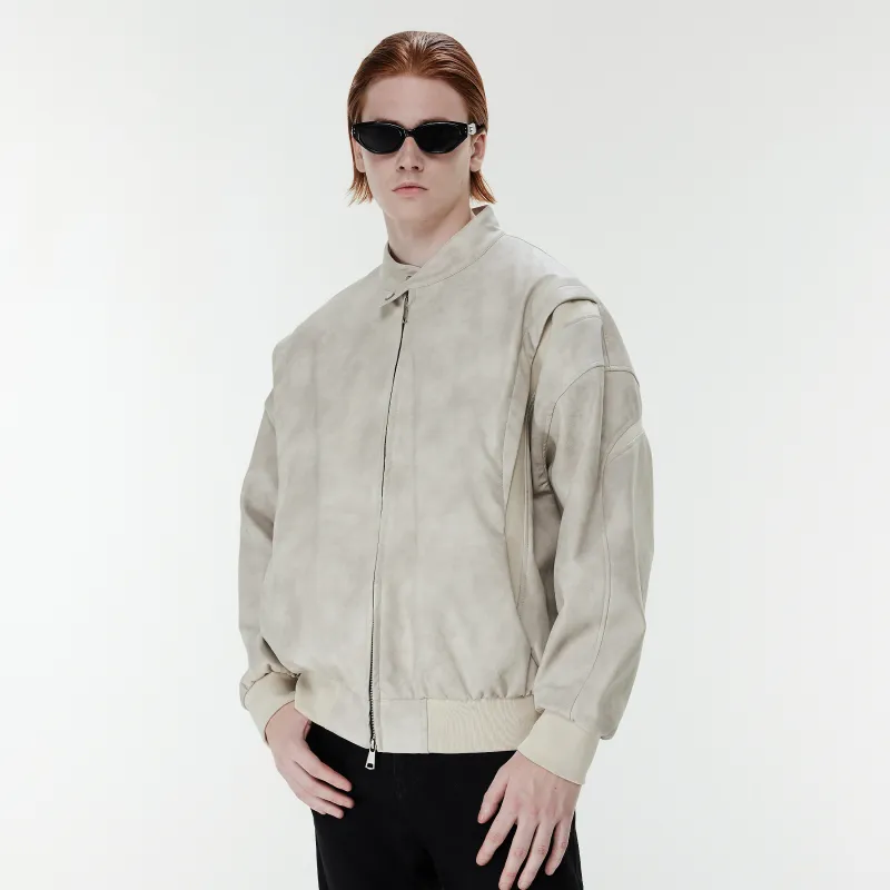 XINYINSU Jackets & Coats Unisex Light Gray-4