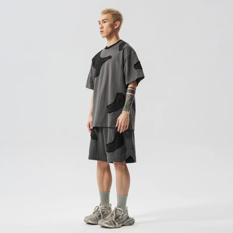 XINYINSU SS24 Casual Shorts Unisex Black-5