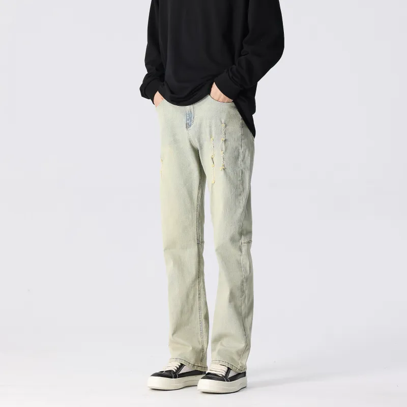 XINYINSU Jeans Unisex-14