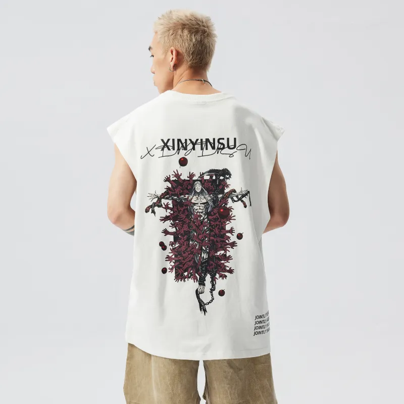 XINYINSU X SHISHANGZUIQIANG Tank Tops Unisex-2