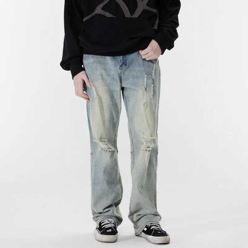 XINYINSU Jeans Unisex-2