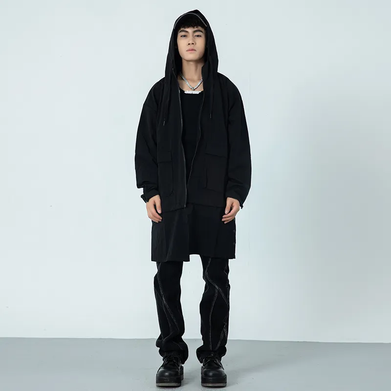 XINYINSU Trench Coats Unisex-7