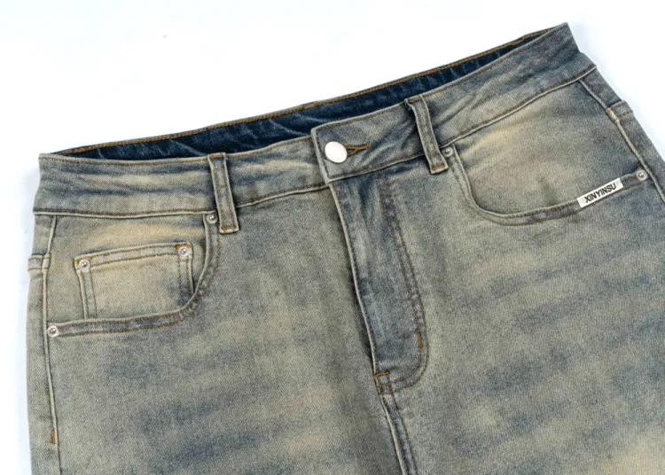 Women's Heather Racer Shorts Navy Grey