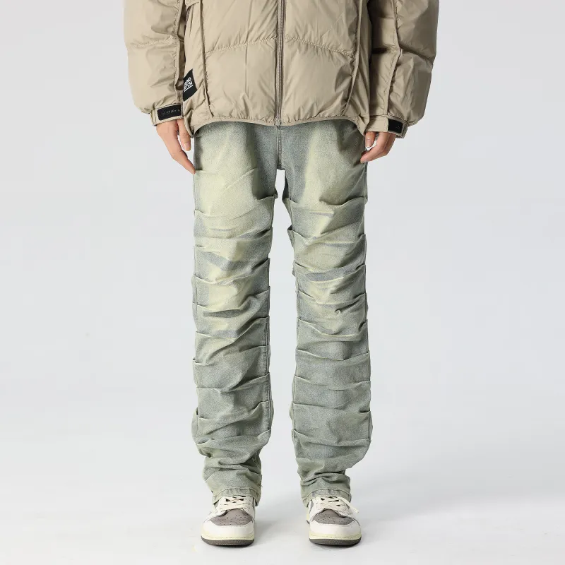 XINYINSU Jeans Unisex-12