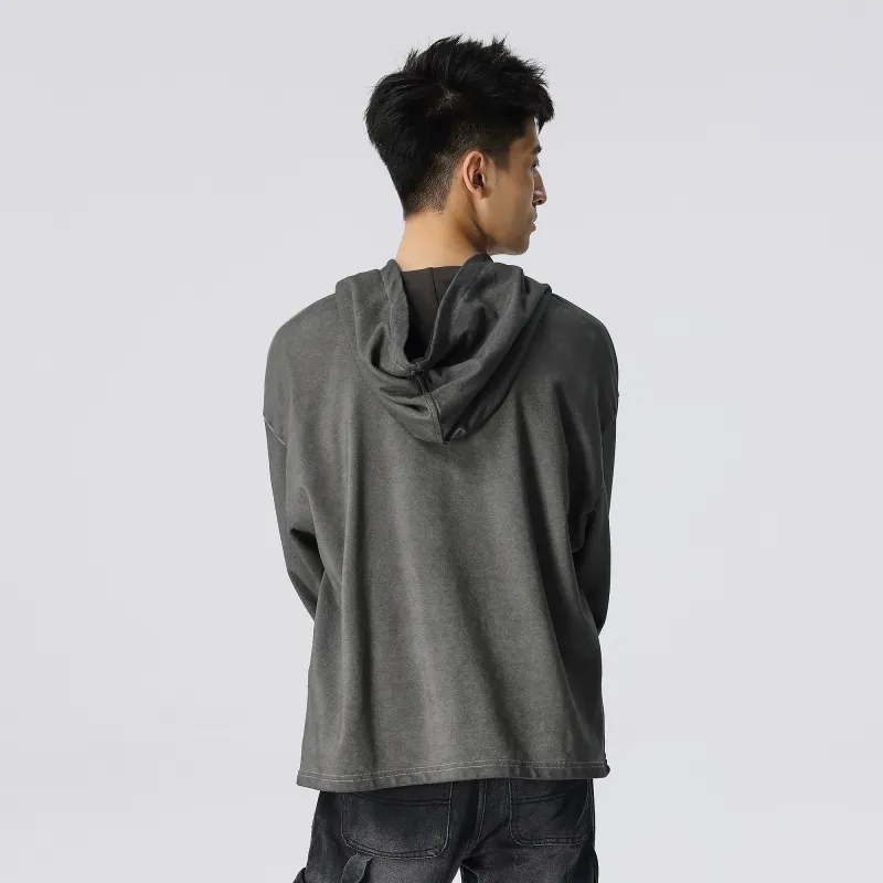 XINYINSU Sweatshirt Unisex Gray-5