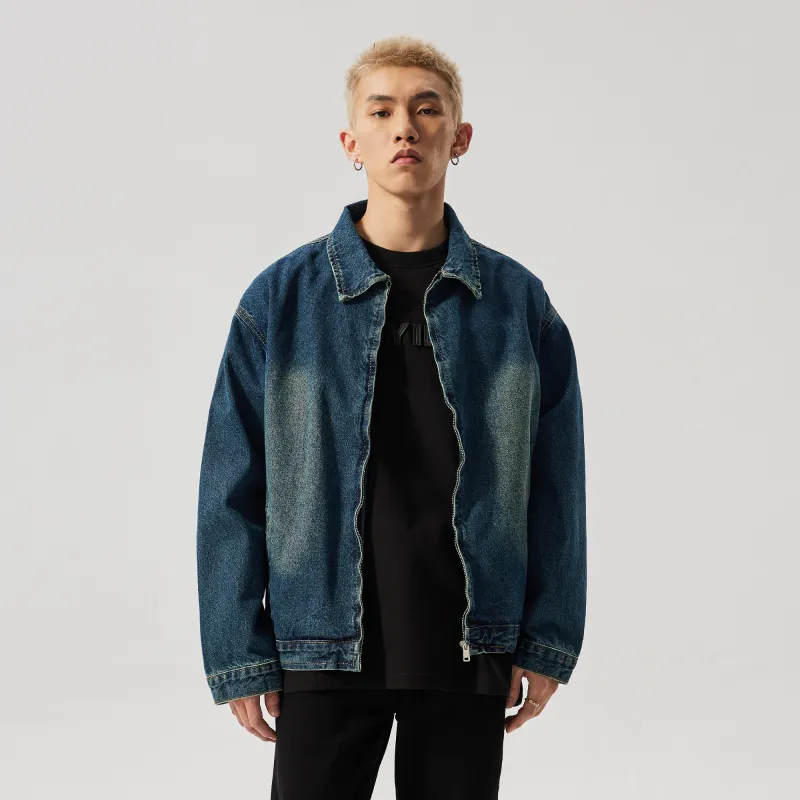 XINYINSU Denim Jacket Unisex Black-9