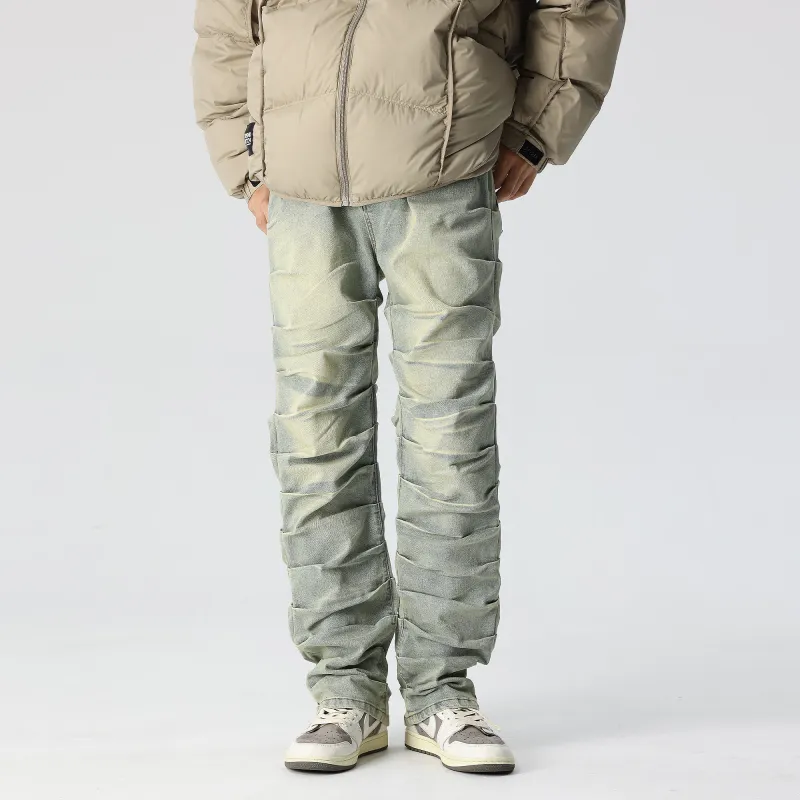 XINYINSU Jeans Unisex-10