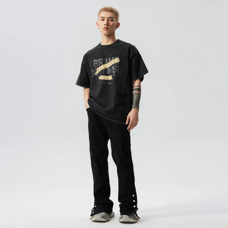 XINYINSU Jeans Unisex-9