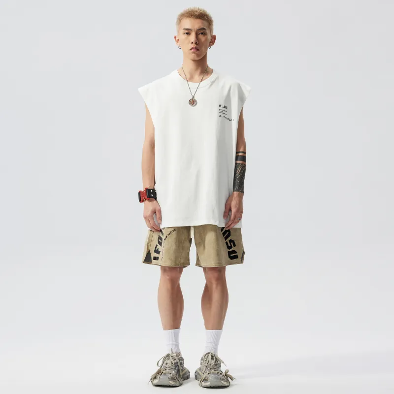 XINYINSU X SHISHANGZUIQIANG Tank Tops Unisex-4