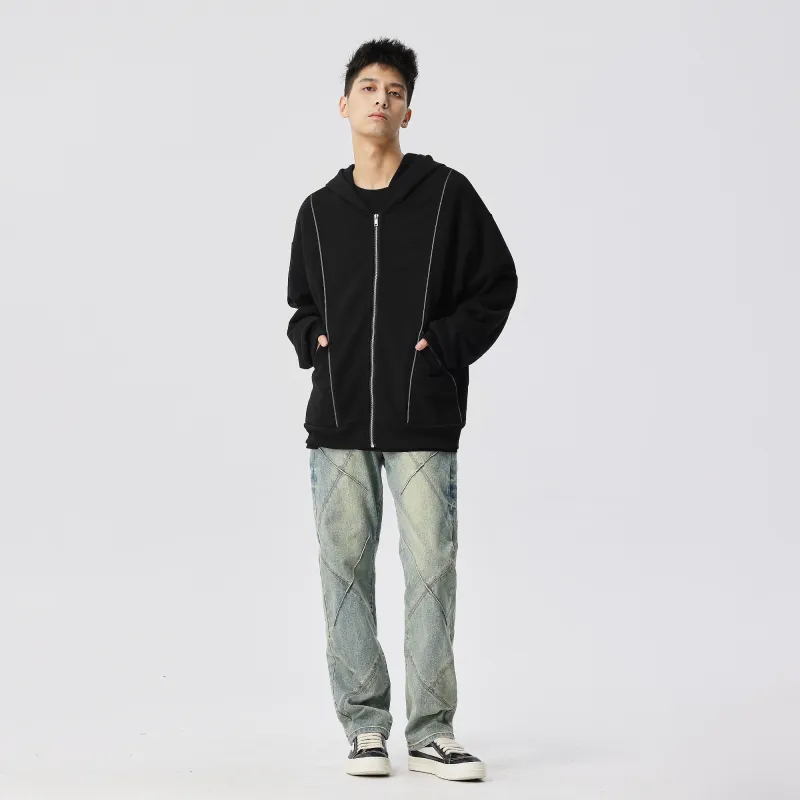 XINYINSU Sweatshirt Unisex Black-5