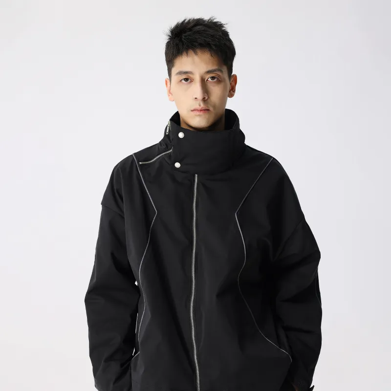 XINYINSU Puffer Jacket Unisex Black-4